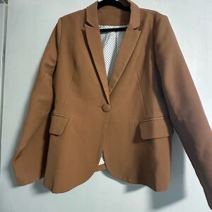 Women's Tan Blazer